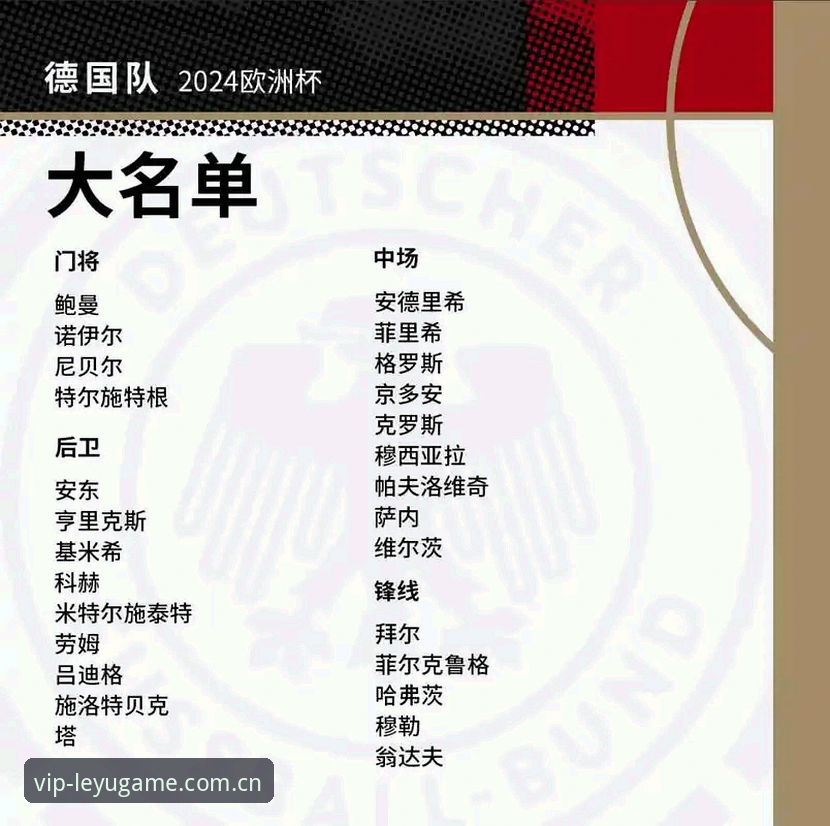 乐鱼体育实时赛事使用指南 揭秘德国队26人名单背后:40岁诺伊尔第5次出征的真相